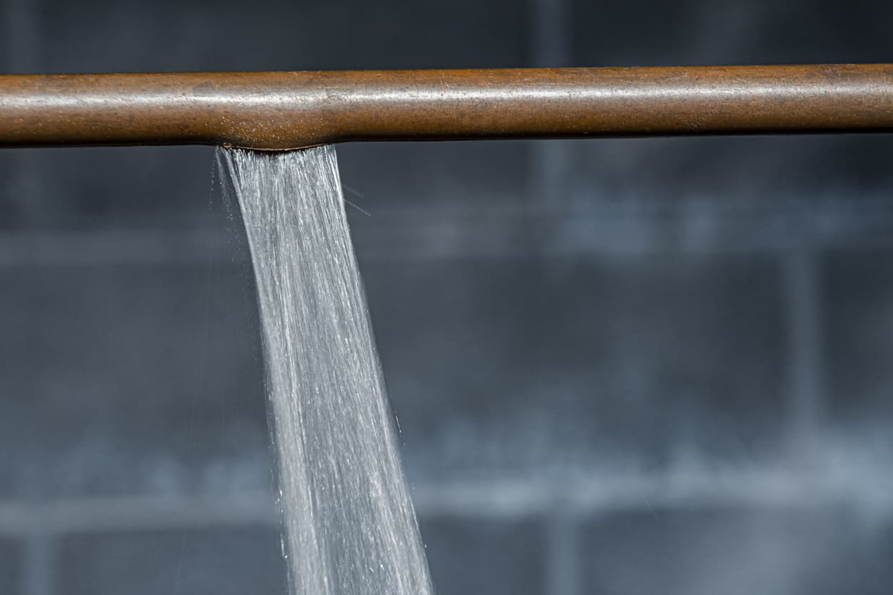 burst pipe repair